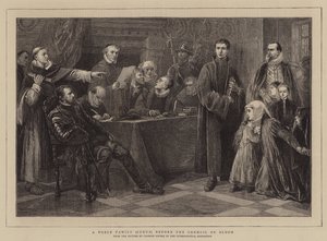 Une noble famille (Gueux) devant le Conseil du Sang